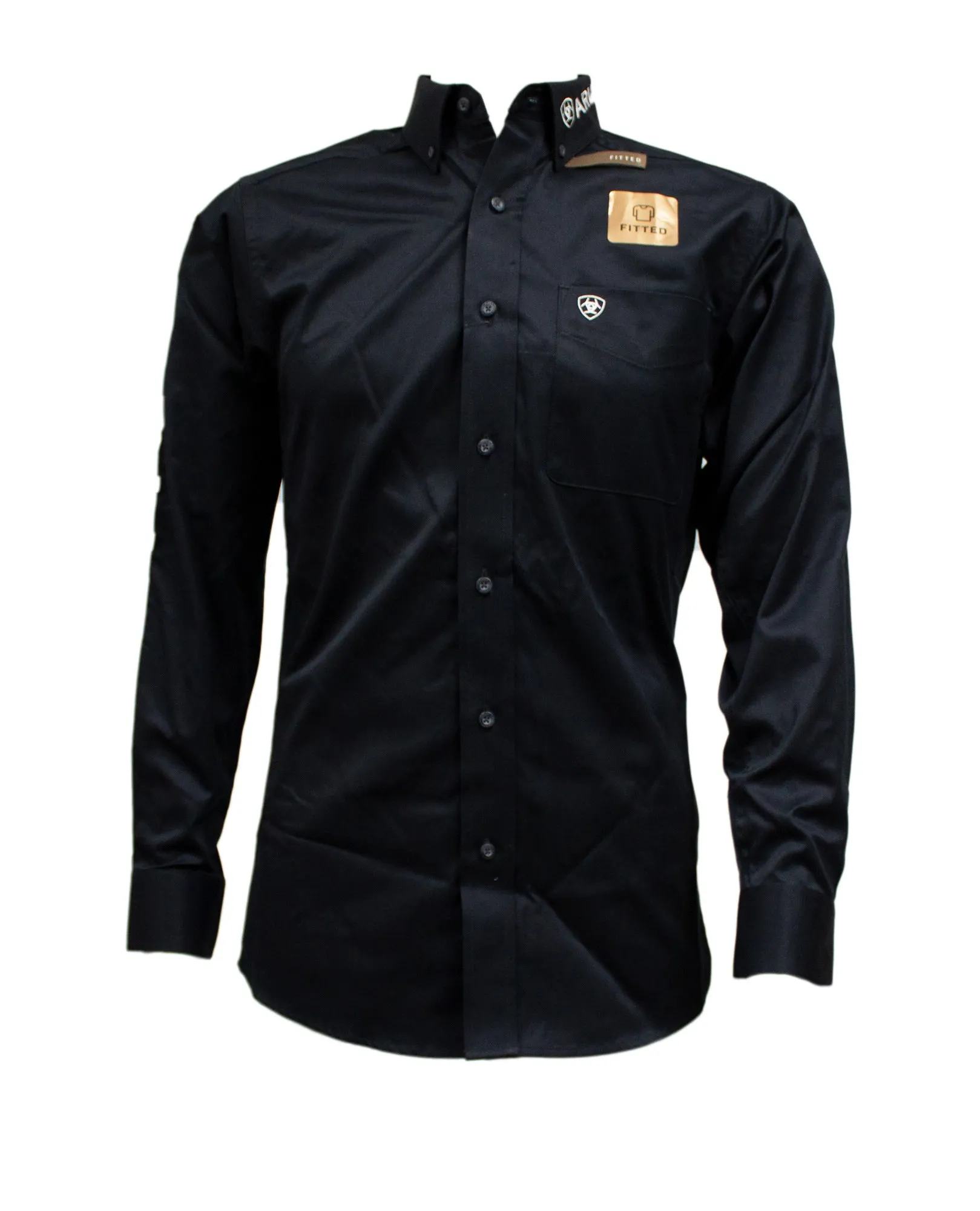 ARIAT Men's Team Logo Twill Fitted Shirt 10034231