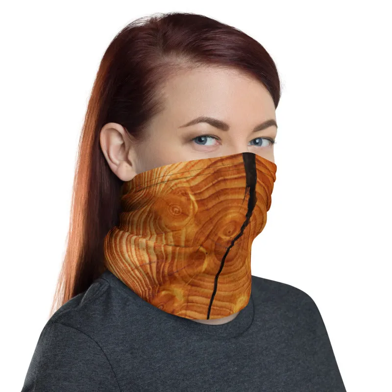 Cracked Wood Neck Gaiter