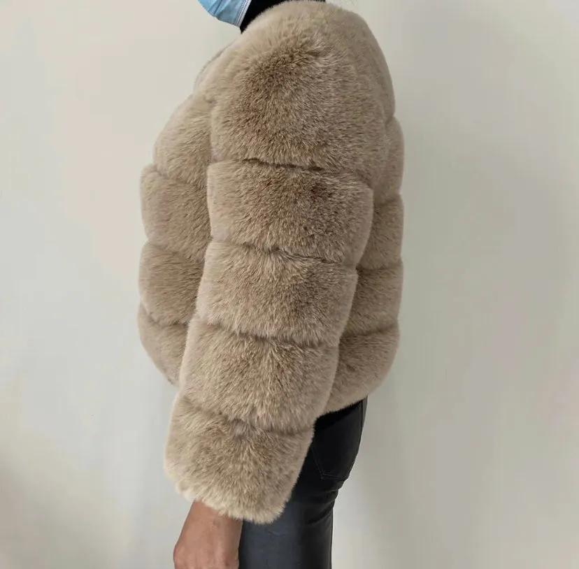 Faux Fur Coat
