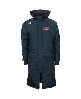 Levin Swimming Club Unisex Solid Team Parka - Navy