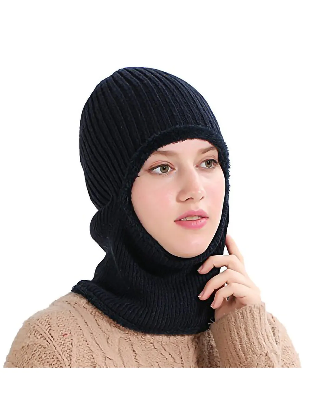 Unisex Cycling Ski Mask Winter Knitted Hat