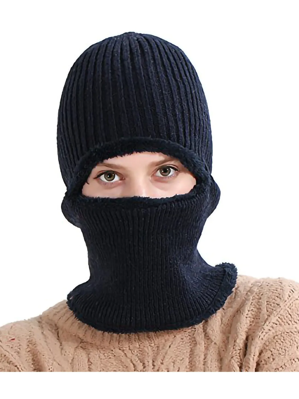 Unisex Cycling Ski Mask Winter Knitted Hat