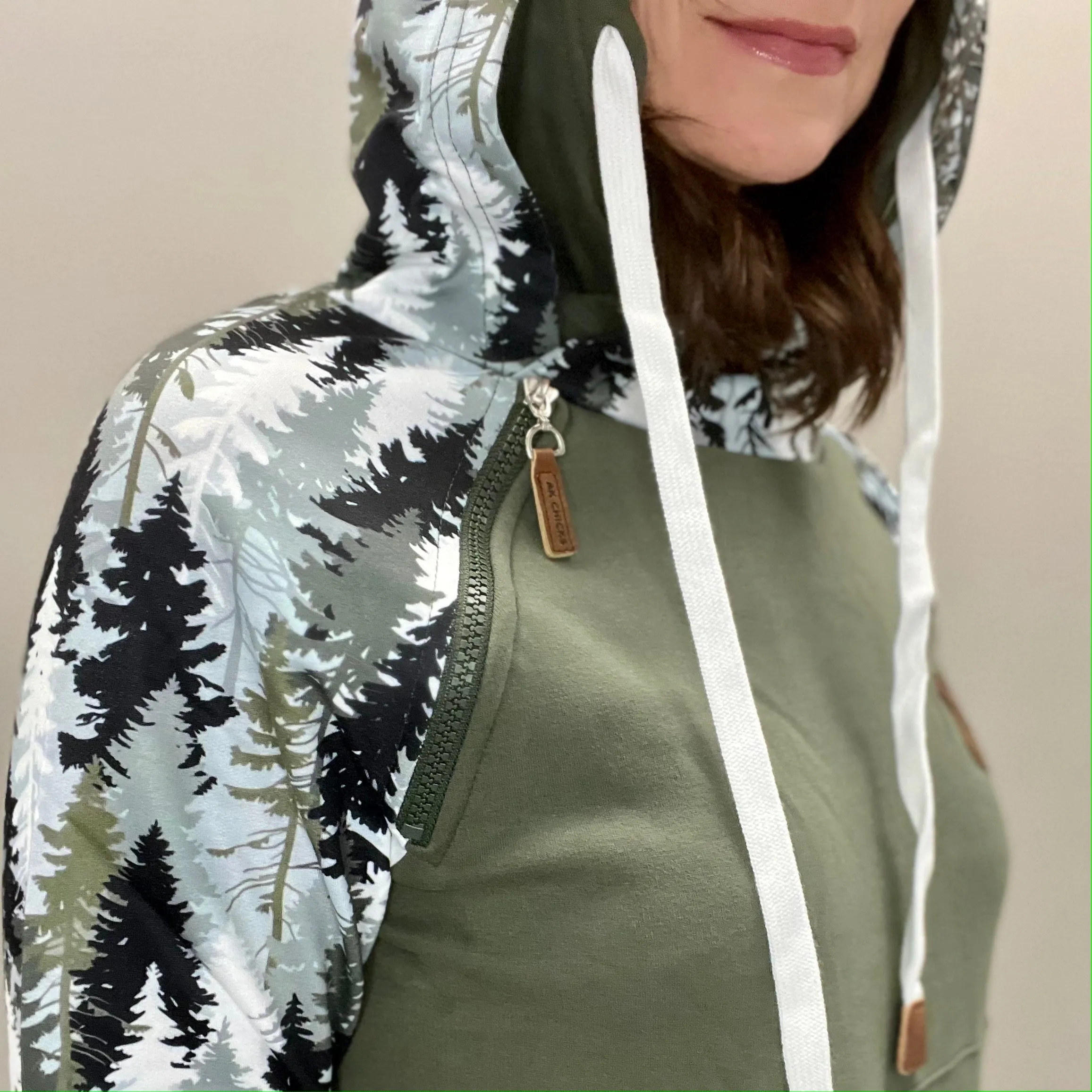 Wholesale: Forest Sleeve Hoodie
